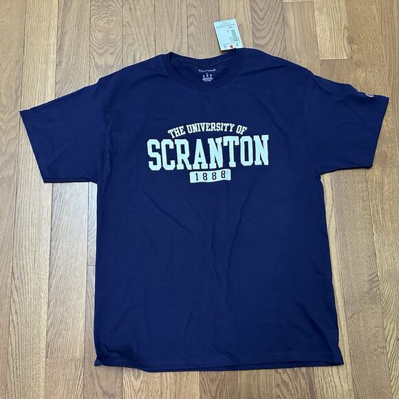 University Of Scranton Large Champion T-shirt NWT - Picture 1 of 5